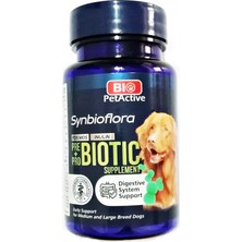 Bio Pet Active Biotic Probiyotik Prebiyotik Büyük ve Orta Irk Köpek Için 60 Tablet 72 gr