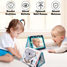 Tummy Time Hışırtılı Yumuşak Bez Aktivite Kitabı - Koala