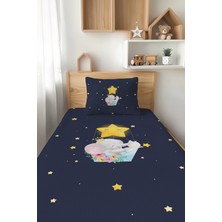 Talia Home Yıldız Ve Fil Desenli Tek Kişilik Çocuk Pike Takımı Tlap-027