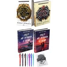 Medusanın Ölü Kumları 2li Set Ciltli Maral Atmaca ve Kalp Ne Isterse O Olur 2li Set Ciltli Meryem Nart