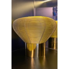 LuckyArt Gold Telli Şamdan/mumluk