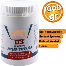 D3 Iskelet Ahşap Tutkalı (1 KG) Şeffaf Mobilya Mdf Sunta Tahta Güçlü Hobi Tamir Kuvvetli Yapıştırıcıcı