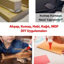 D3 Iskelet Ahşap Tutkalı (1 KG) Şeffaf Mobilya Mdf Sunta Tahta Güçlü Hobi Tamir Kuvvetli Yapıştırıcıcı