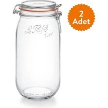 Le Parfait Super Cam Kavanoz 2l (2 Adet)