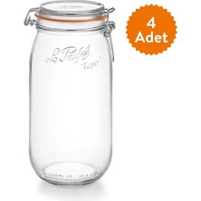 Le Parfait Super Cam Kavanoz 2l (4 Adet)