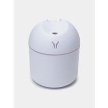 Mega Oto Market Ultrasonik Hava Nemlendirici Buhar Makinesi ve Aroma Difüzörü - Beyaz - 260 ml