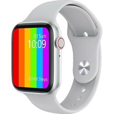 Beyaz Tüm Telefonlarla Uyumlu Beyaz Watch 6 Series Akıllı Saat ve Siyah Tws I12 Uyumlu Bluetooth Ku