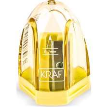 Kraf Kalemtraş 731G Sarı Renkli Hazneli 7 mm Uç İçin Kullanım Kolaylığı