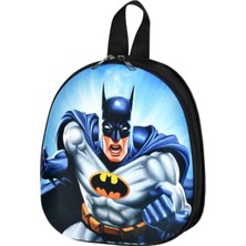 Nuya Accessory Lacivert 3D Kabartmalı Batman Yarasa Anaokulu Kreş ve Günlük Kullanım Sırt Çantası 2-6 Yaş Sırt Çan