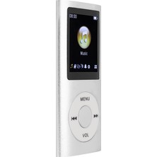 Mp3 Çalar Şık Çok Fonksiyonlu Kayıpsız Müzik Çalar, Kulaklıklı, 1,8 Inç Ince LCD Ekranlı Taşınabilir Mp3 Müzik Çalar, Destek Hafıza Kartı