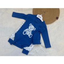 Lion Kids Erkek 9 - 12 Ay Unisex %100 Pamuk Erkek Cocuk Zıbın Seti