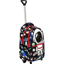 Athletic Back To School Okul Çekmeli Okul Çantası Çekçekli Okul Çantası Erkek Tekerlekli Okul Çantası Astron