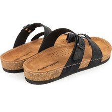 Hush Puppies Apavu (624401) Anatomik Taban  Deri Parmak Arası Ayarlanabilir Tokalı Erkek Terlik
