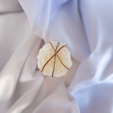 Kilig Jewelry Kadın Vip Çelik Gold-Silver Su Yolu Bileklik (17+5 Cm)