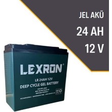 Lexron 24AH-12V Jel Akü