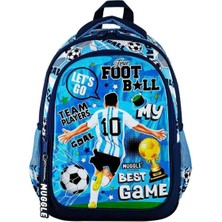 muggle Çok Renkli MU-9112 Best Game Koleksiyonu Ilkokul Çantası Günlük