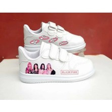 Lias Shoes Black Kızlar Baskılı Çocuk Spor Ayakkabı Sneaker