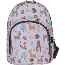 Cambridge Polo Club Tekstil - Geyik Desenli Anaokulu Çantası, PLCAN2080 PLCAN2080, One Size Unisex Back To School Parça