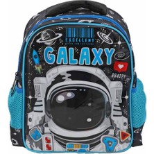 Sunman Beyaz Galaxy Anaokulu Çantası OTTO48456 Renkli Back To School Hayır