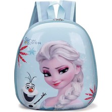 Batallı Tek Ebat Elsa Frozen Çanta Okul Sırt Çantası Mix Sırt Çantası Pembe Back To School