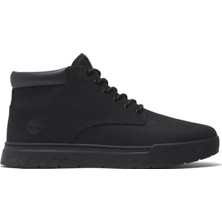 Timberland Maple Grove Mid Lace Up Sneaker Erkek Siyah Sneakers Tb0a658n0011
