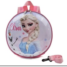 Batallı Pembe Elsa Frozen Sırt Çantası Tek Ebat Back To School Mix Sırt Çantası