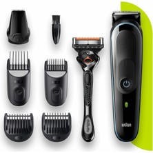 Braun Ithalatçı Garantili Mgk 5345 Erkek Bakım Kiti 7'si 1 Arada Şekillendirici + Gillette Hediye Kuru 2