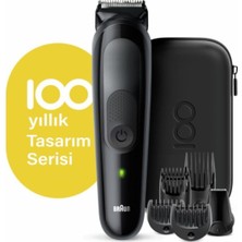 Braun Siyah Mgk 5045 100.YIL Özel Mx Serisi Erkek Bakım Kiti, 5 Ek Ataçman, Saç&sakal Düzeltici Yok 1-2 S