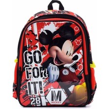 Mickey Mouse Çok Renkli Frocx Okul Çantası 42295 Desenli Back To School