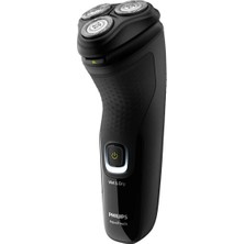 Philips Siyah Shaver Series 1000 Islak Veya Kuru Tıraş Için Elektrikli Tıraş Makinesi, Siyah 1 - 3 Şarjlı Y