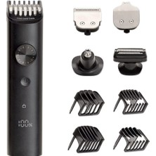 Xiaomi 5 - 10 Grooming Kit Pro Saç-Sakal Ithalatçı Garantili Islak ve Kuru Siyah Şarjlı 1-2 Saat 2 Yıl