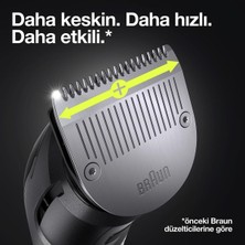 Braun Kablosuz Mgk 7320 Erkek Bakım Kiti 10’u 1 Arada Şekillendirici + Gillette Hediye Yok Gri 5 - 10 Res