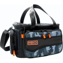 Fujin Bej Black Camo Helper Bag - Balıkçı Çantası