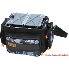 Fujin Bej Black Camo Helper Bag - Balıkçı Çantası