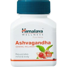 Himalaya Ashwagandha - Hindistan Menşei - 60 Kapsül - 500 mg