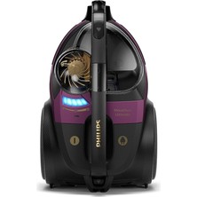 Philips Resmi Distribütör Garantili Mor Marathon Ultimate 5 Yıl Motor Garantili  Toz Torbasız Elektrikli Sü