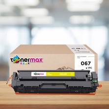 tonermax Canon CRG-067 Muadil Toner Sarı / LBP-631CW - LBP-633CDW - MF-651CW - MF-655CDW - MF-655CX - MF-657CDW