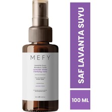 Mefy Saf Ve Doğal Lavanta Suyu Özlü Yağ Dengeleyici Ve Besleyici Tonik 100 ml