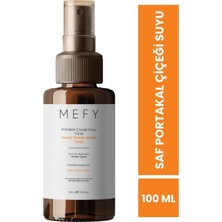 Mefy Saf ve Doğal Portakal Çiçeği Suyu Özlü Tazeleyici ve Nemlendirici Tonik 100 ml