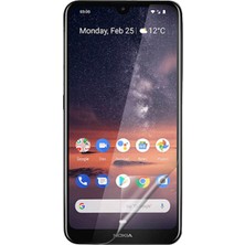 Tasopay Nokia 3.2 Uyumlu Ekran Koruyucu Esnek Özel Nano Yapı 4K Kalite Şeffaf Esnek Nano Cam Transparent Flexible Nano Glass