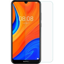 Tasopay Huawei Y6S 2019 Uyumlu Ekran Koruyucu Esnek Özel Nano Yapı 4K Kalite Şeffaf Esnek Nano Cam Transparent Flexible Nano Glass