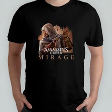 Pixxa Assassin's Creed Mirage  Pamuklu Bisiklet Yaka T-Shirt Model - 1
