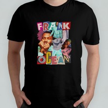 Pixxa Frank Ocean  Pamuklu Bisiklet Yaka T-Shirt Model - 2