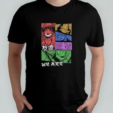 Pixxa One Piece  Pamuklu Bisiklet Yaka T-Shirt Model - 1