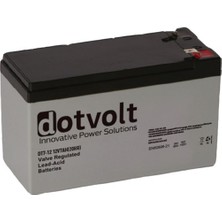Dotvolt 12V 7AMPER Dt7-12 Kuru Tip Akü