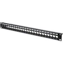 Digitus DN-91411 24 Port Boş Patch Panel, Zırhlı, 1u