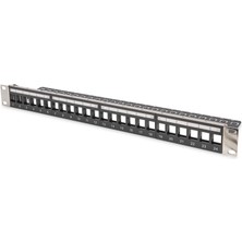 Dıgıtus DN-91411-LF 24'lü Boş Patch Panel Zırhlı