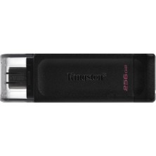 Kingston DT70 256GB Usb-C 3.2 Gen 1 Type-C Flash Bellek