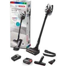 Bosch 2 Yıl Unlimited 8 Gen2 BSS825FRSH Şarjlı Dikey Süpürge Bldc 250-500 L Duvara Asma Aparatı Resmi Dis