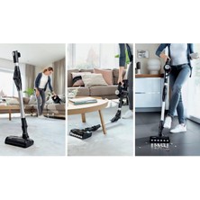 Bosch 71 Dba - 80 Dba BCS712XXL Şarjlı Süpürge Unlimited 7 Siyah Duvara Asma Aparatı Şarjlı 0-250 L Resmi